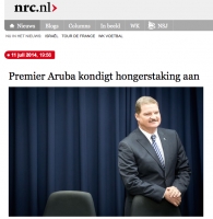 Prensa internacional interesa den welga di hamber di premier