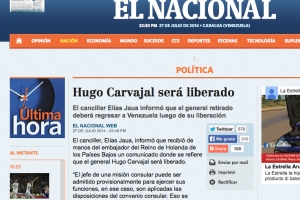 Cobertura internacional liberacion "El Pollo"