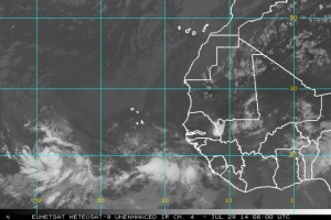 Vigilando sistema di tempo cu ta drenta Caribe fin di siman