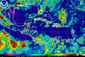 Area di presion por bira tormenta "Bertha" diabierna
