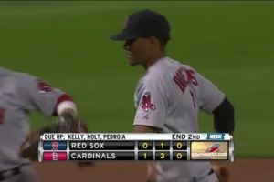 Xander Bogaerts ta luci den wega contra St Louis Cardinals