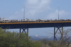 Accidente fatal riba Juliana brug na Corsou