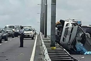 Accidente fatal riba Juliana brug na Corsou