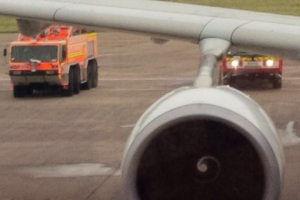 Rubiano riba buelo KLM a experencia e emergencia na Irlanda