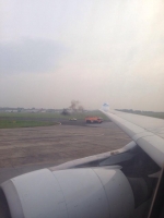 Rubiano riba buelo KLM a experencia e emergencia na Irlanda
