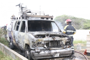 Truck di ATV destrui pa candela diahuebs mainta