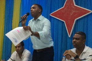 Tevreden: Lo organisa marcha final