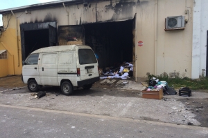 Structura di edificio a dificulta trabou pa contene candela marduga