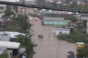 St Maarten inunda debi na awacero torencial