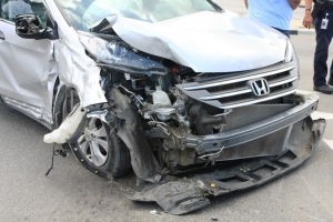  Polis bayendo accidente envolvi den accidente  