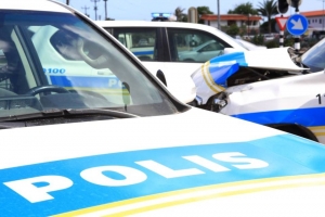  Polis bayendo accidente envolvi den accidente  