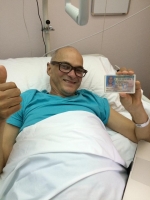   Hildward Croes a sali pa Colombia en busca di su salud 