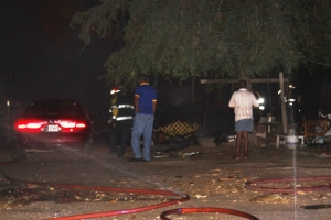 Candela di cas ta laga doño cu varios kemadura