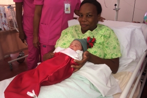 Nathan Samuel ta prome baby di aña
