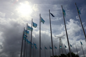Geen respect voor Arubaanse vlag