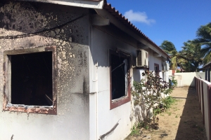 Cas habita na Tarabana destrui pa candela awe mainta