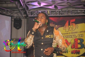 Amos Balentien Rey di Tumba 2015 di Corsou