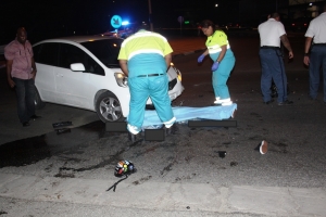Motociclista ta bira prome morto den trafico di Aruba