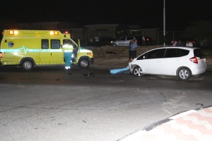 Motociclista ta bira prome morto den trafico di Aruba