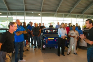 Ganadonan di e "Meet & Greet Car Show" a ricibi nan premio