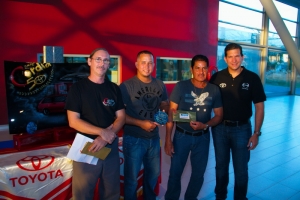 Ganadonan di e "Meet & Greet Car Show" a ricibi nan premio
