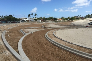 Proyecto pa conecta fase 1 y 2 di linear park ta avansando segun schedule