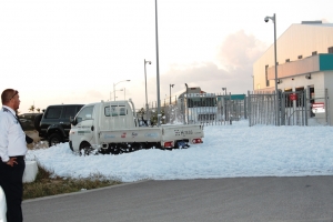 Alarma na General Aviation a activa foam den hangar
