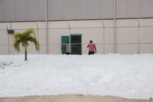 Alarma na General Aviation a activa foam den hangar