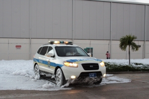 Alarma na General Aviation a activa foam den hangar