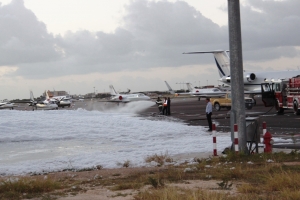 Alarma na General Aviation a activa foam den hangar