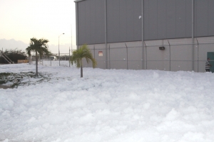 Alarma na General Aviation a activa foam den hangar