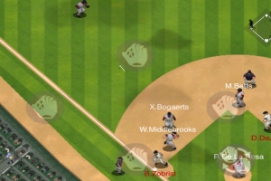 Xander Bogaerts añadi riba wega di baseball virtual