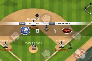 Xander Bogaerts añadi riba wega di baseball virtual
