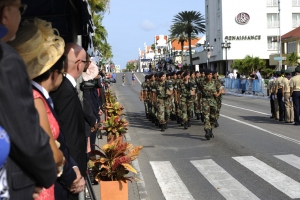 Cobertura acto protocolario dia Himno & Bandera Aruba
