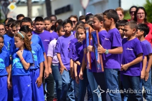 Cobertura acto protocolario dia Himno & Bandera Aruba