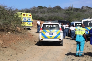 Turista ta bolter cu jeep y fayece na e sitio