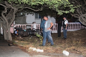 Agente policial a perde su bida den accidente fatal na Paradera