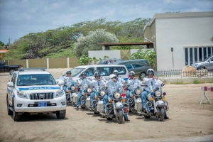 Cuerpo policial a dispidi di nan colega Andre Solagnier