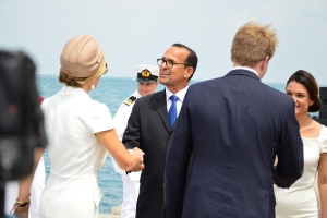 Pareha Real disfrutando di Sail Aruba 2015