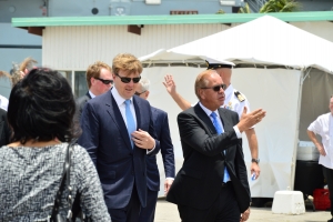 Pareha Real ta cera prome parti Sail Aruba