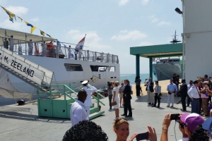 Pareha Real ta cera prome parti Sail Aruba