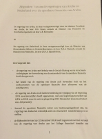 Ta trata finanzas di Aruba den Rijksministerraad diaranson