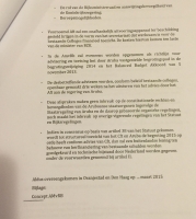 Ta trata finanzas di Aruba den Rijksministerraad diaranson