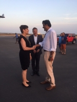 Emir di Qatar a bishita Aruba brevemente awe