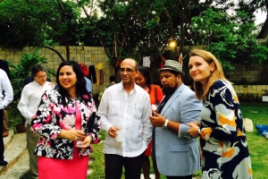 Embahada Hulandes a host delegacion di Aruba na Cuba