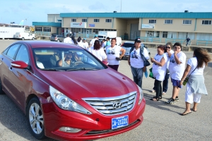 Caminata silencioso emocional pa Mitch Henriquez na Aruba