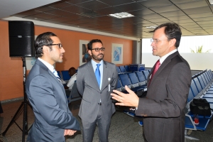 InselAir Aruba a inaugura su buelo pa Republica Dominicana