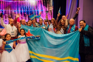 Aruba ta Princesa de las Americas den certamen Miss Teen Americas