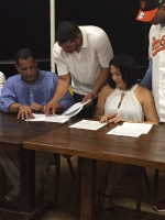 Baltimore Orioles a firma arubiano Gillian Wernet pa pitcher 