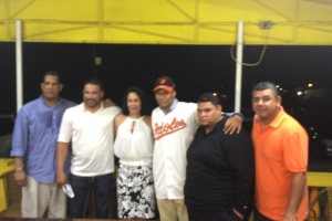Baltimore Orioles a firma arubiano Gillian Wernet pa pitcher 